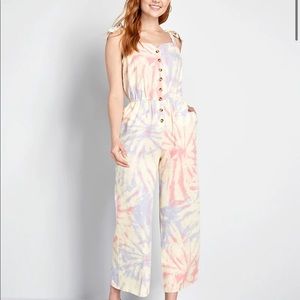 ModCloth Tie Dye Jumpsuit
